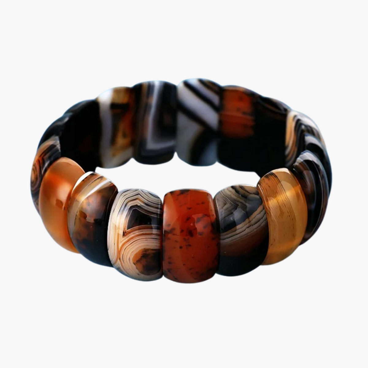 Healing Onyx Chunky Bracelet