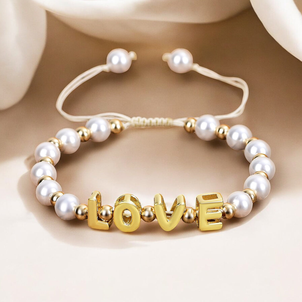 Pearl Radiance Love Bracelet