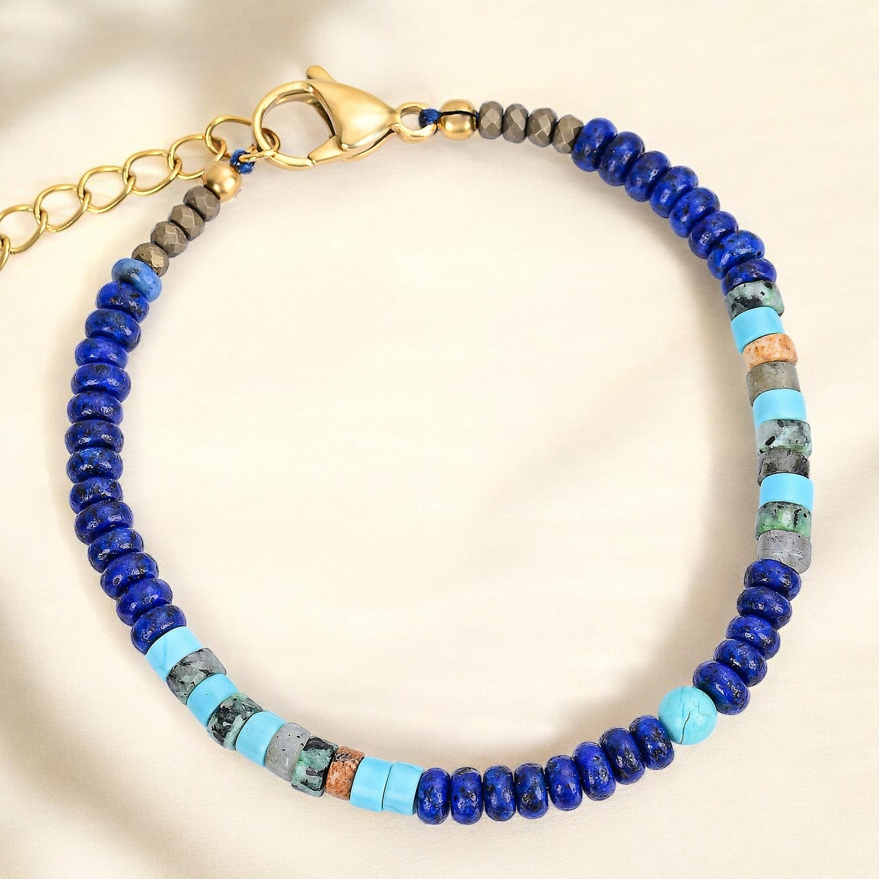 Men's Deep Blue Horizon Bracelet