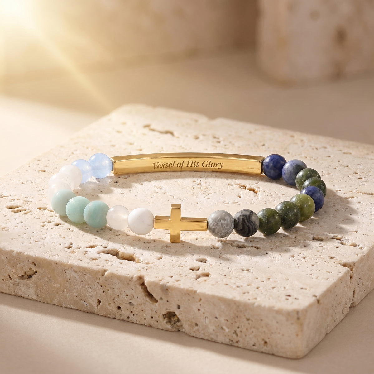 Vessels of Purpose Secret Message Bracelet