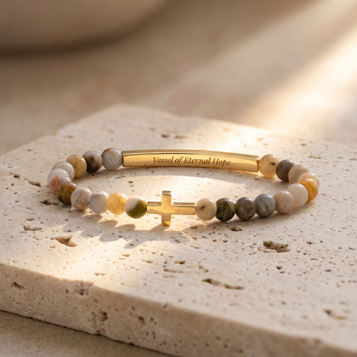 Vessels of Purpose Secret Message Bracelet