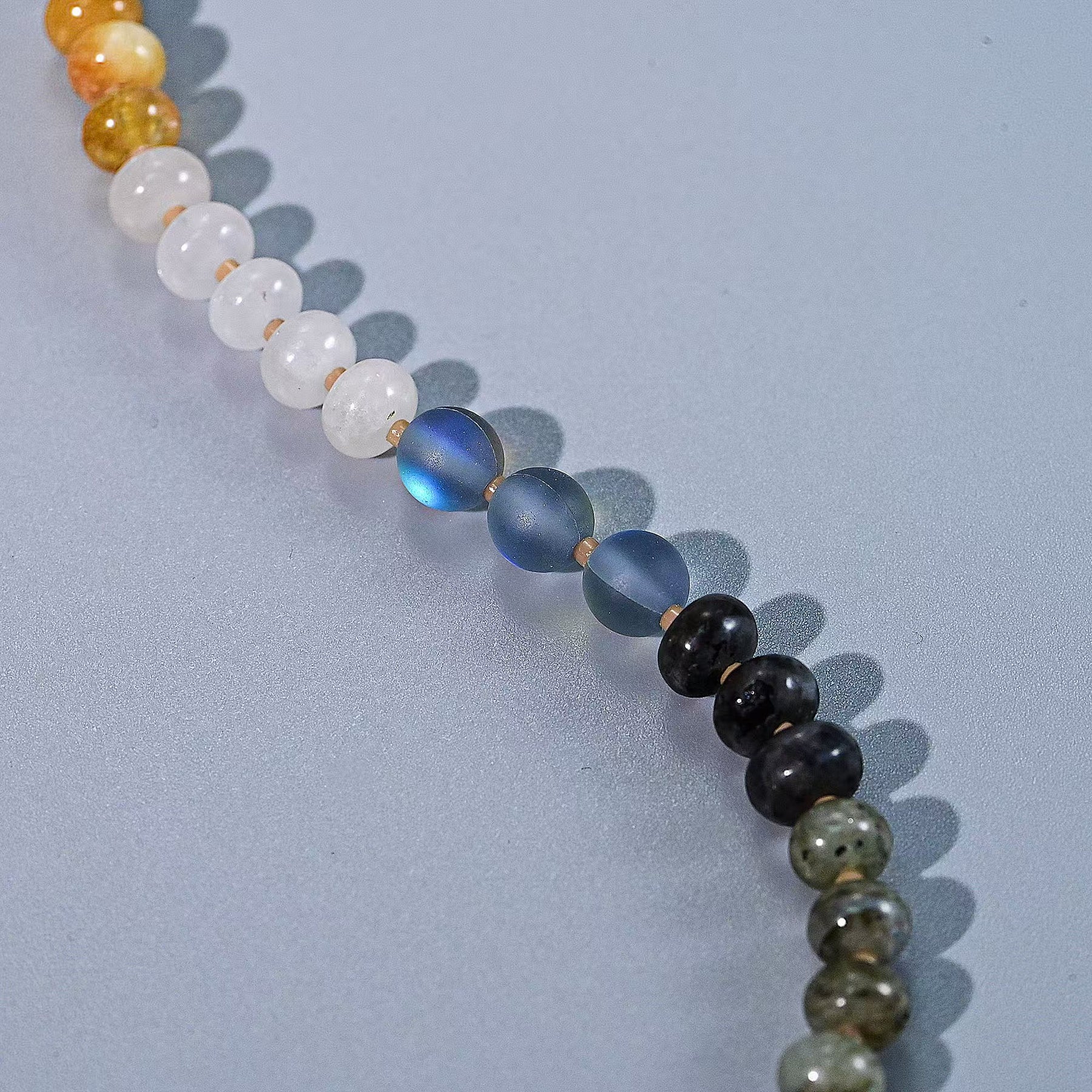 Tropical Earth Stone Necklace