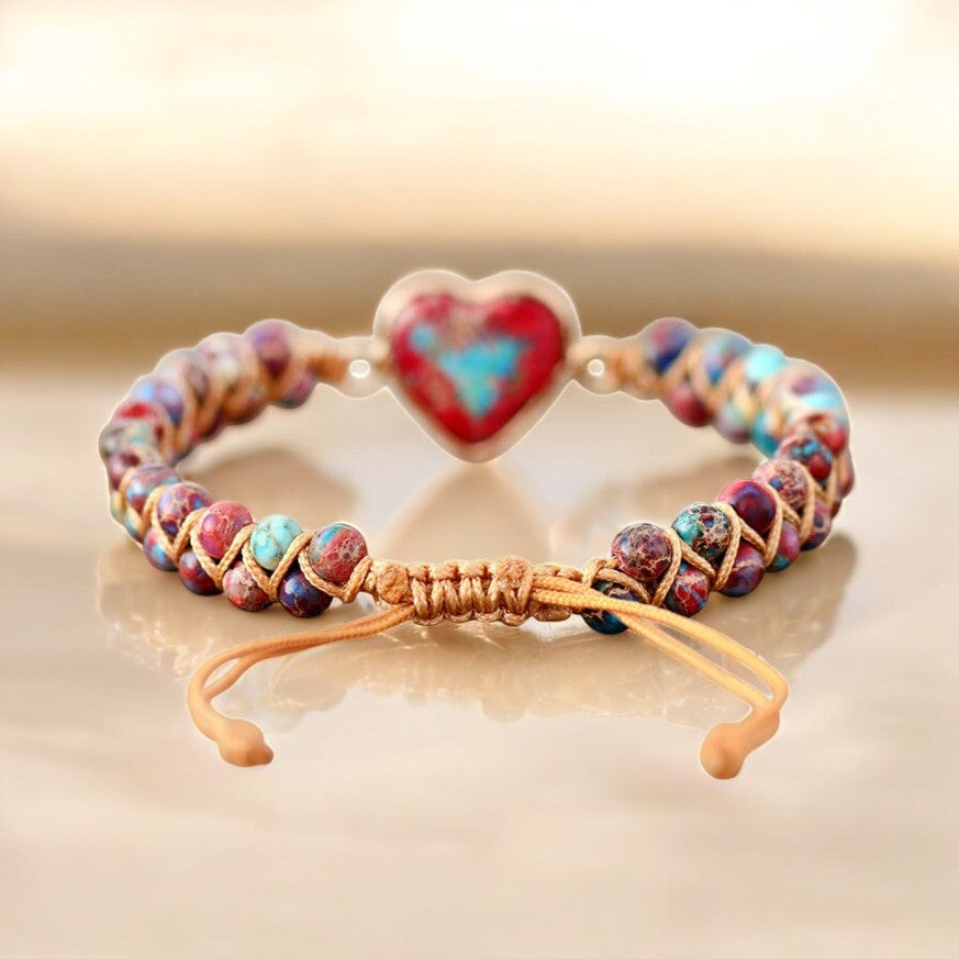 Passion Heart Friendship Bracelet