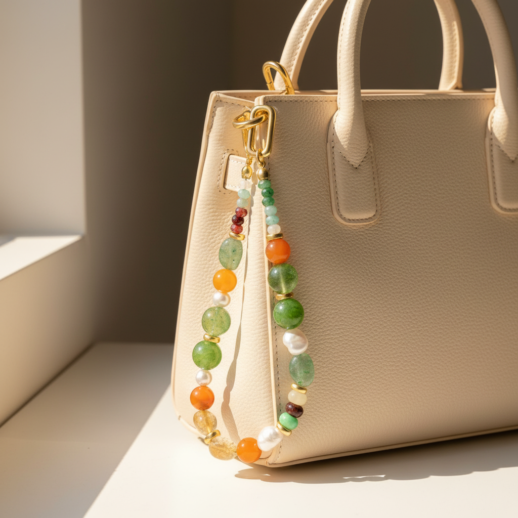 Malaysian Jade Harmony Bag Charm