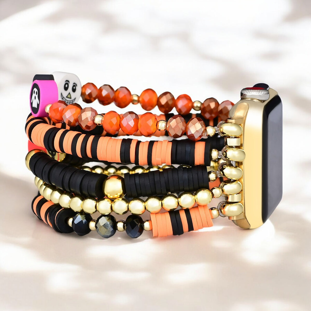 Midnight Enigma Stretch Apple Watch Strap