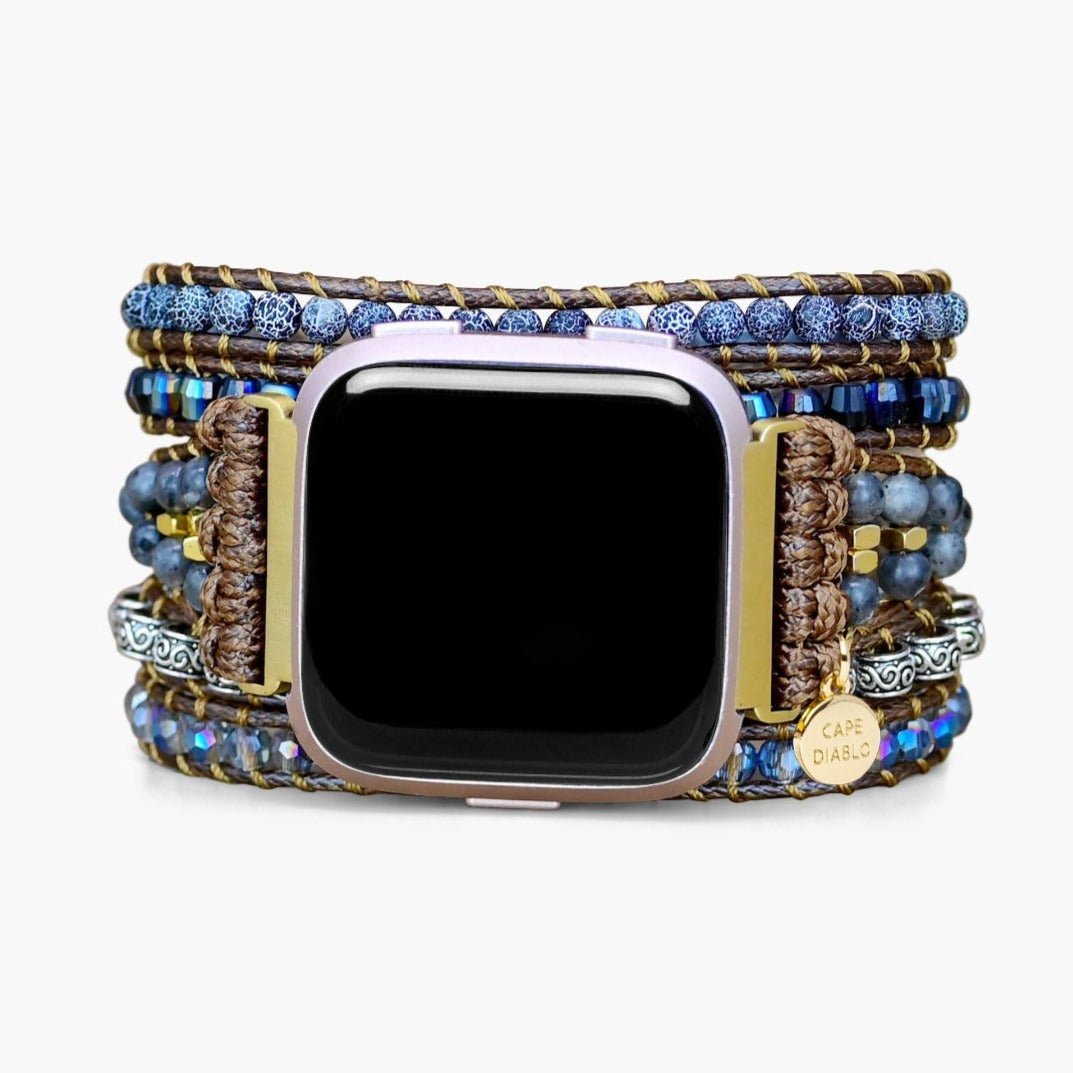 Onyx Moonlight Fitbit Versa 2 Watch Strap - Cape Diablo