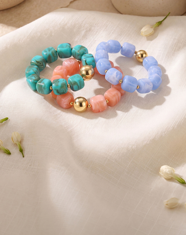 Chunky Stretch Beaded Bracelets