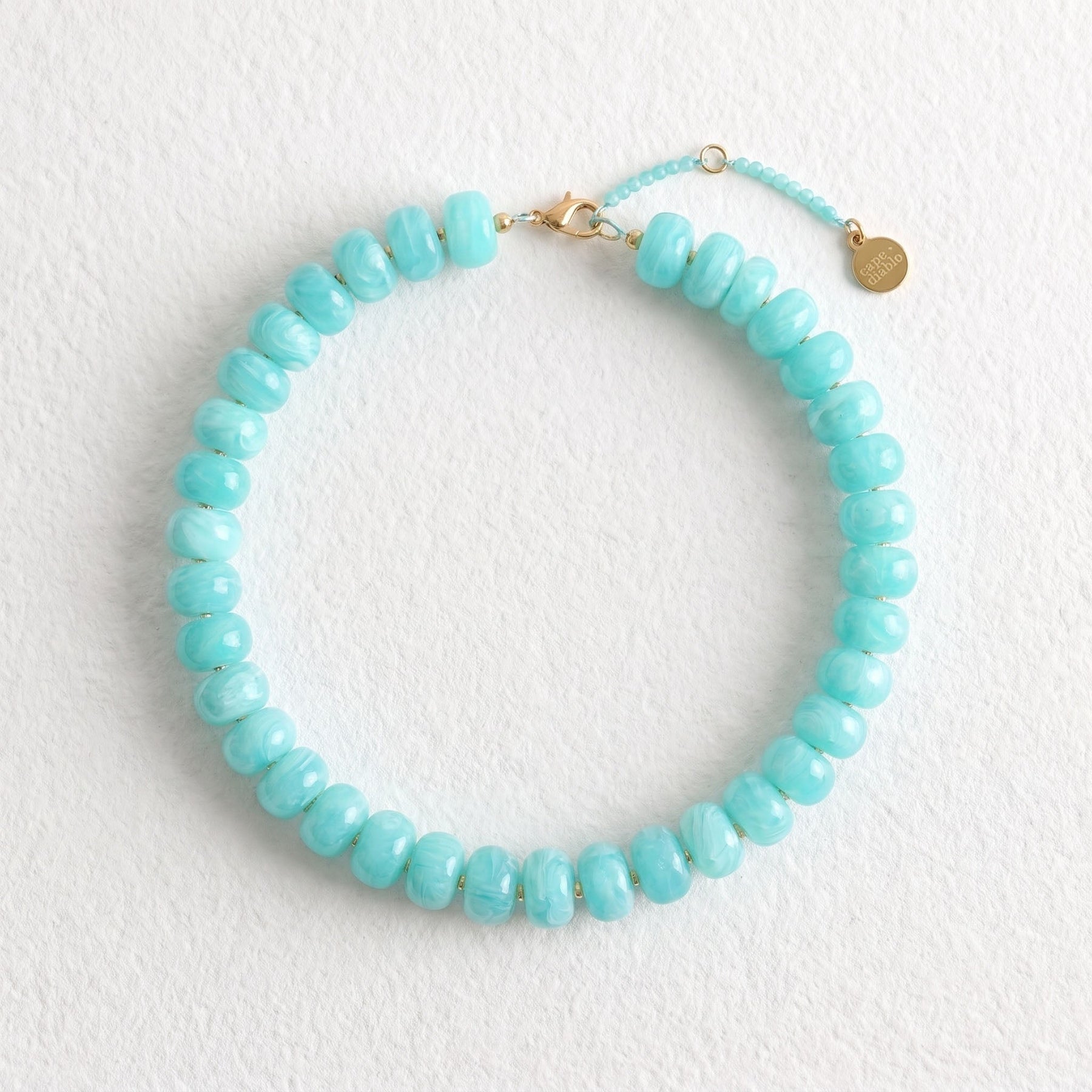 Chunky Coastal Dream Turquoise Necklace