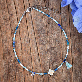 Ocean Breeze Lapis Anklet