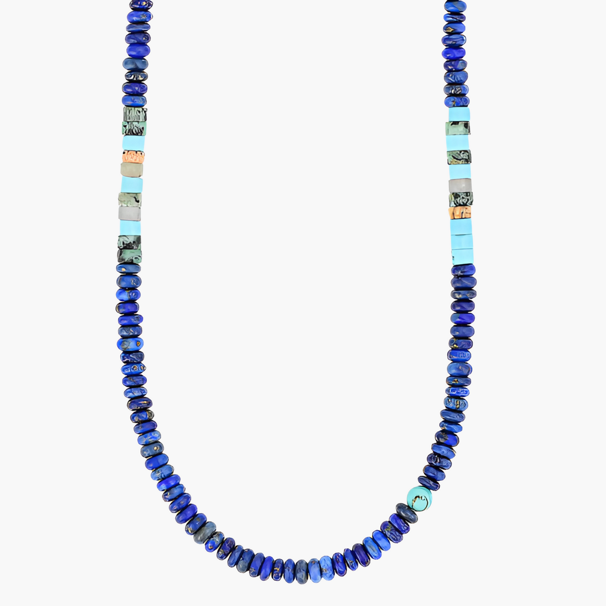 Men's Deep Blue Horizon Necklace