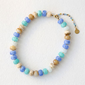 Chunky Blue Coast Necklace
