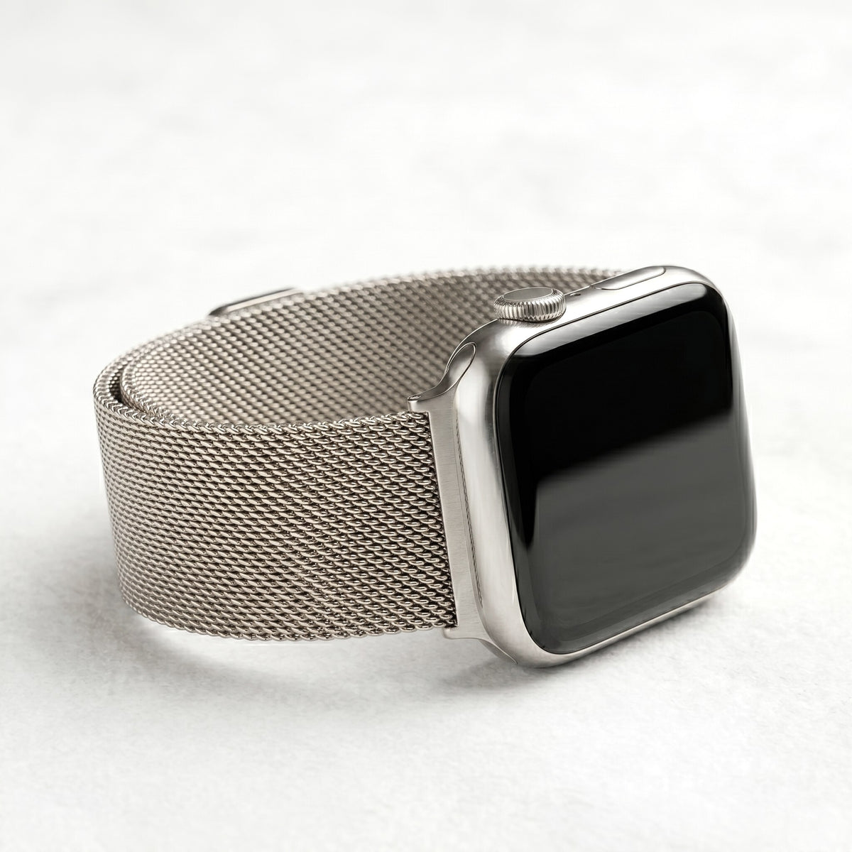 Platinum Steel Luxury Apple Watch Strap