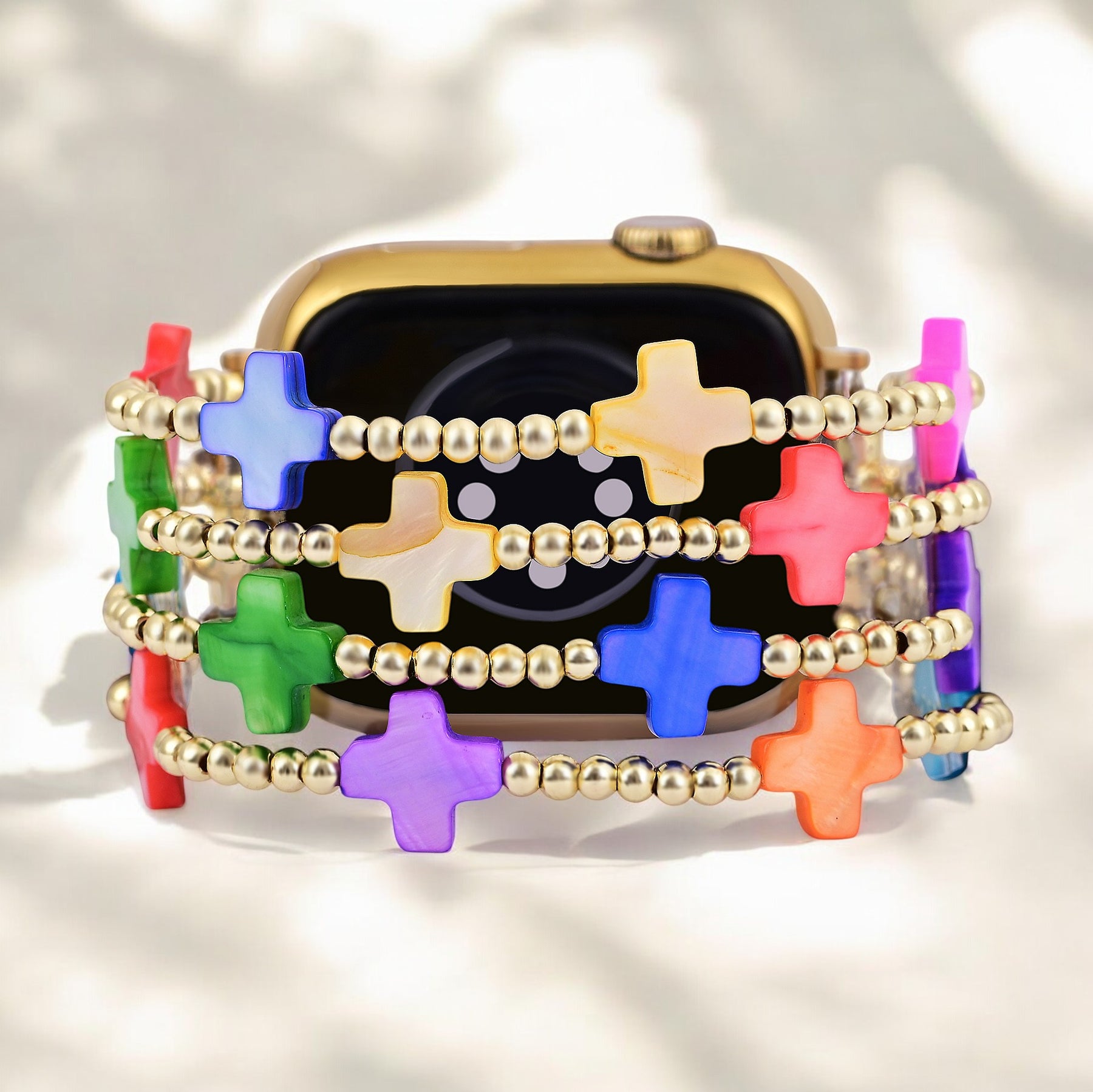 Chakra Cross Stretch Apple Watch Strap