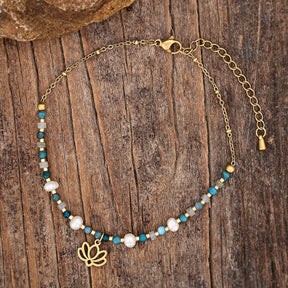 Tranquil Lotus Anklet