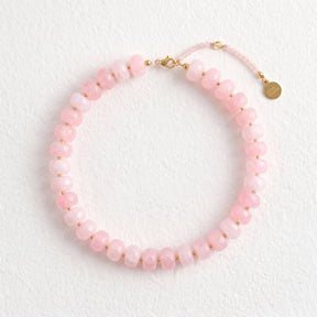 Chunky Blush Dream Rose Quartz Necklace