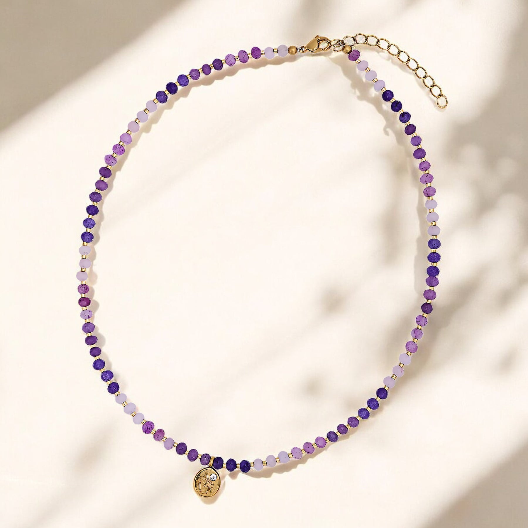 Lavender Bliss Jade Necklace