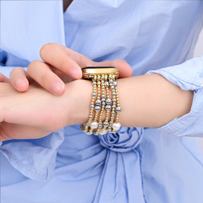 Celestial Glint Stretch Apple Watch Strap