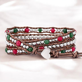 Winter Wonderland Christmas Wrap Bracelet