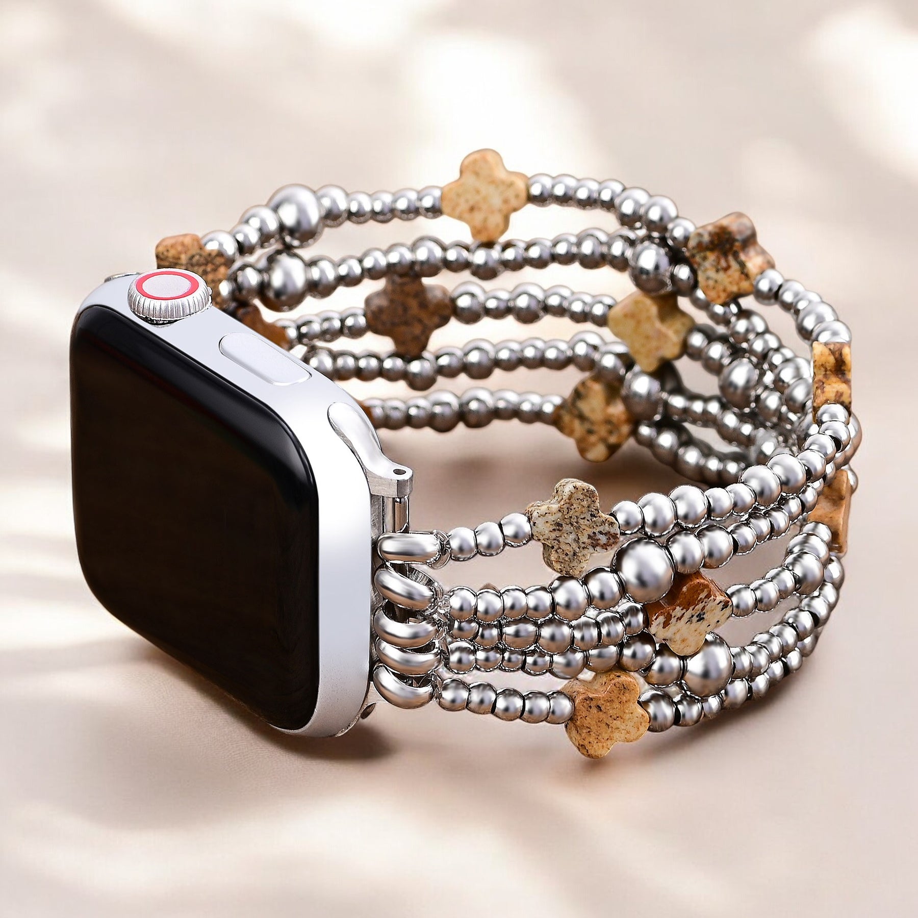 Ethereal Sands Cross Stretch Apple Watch Strap
