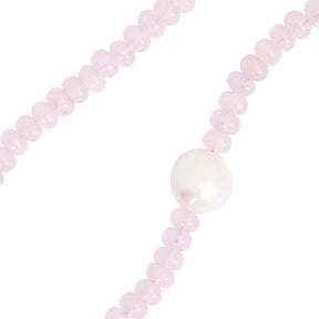 Rose Glow Pearl Necklace