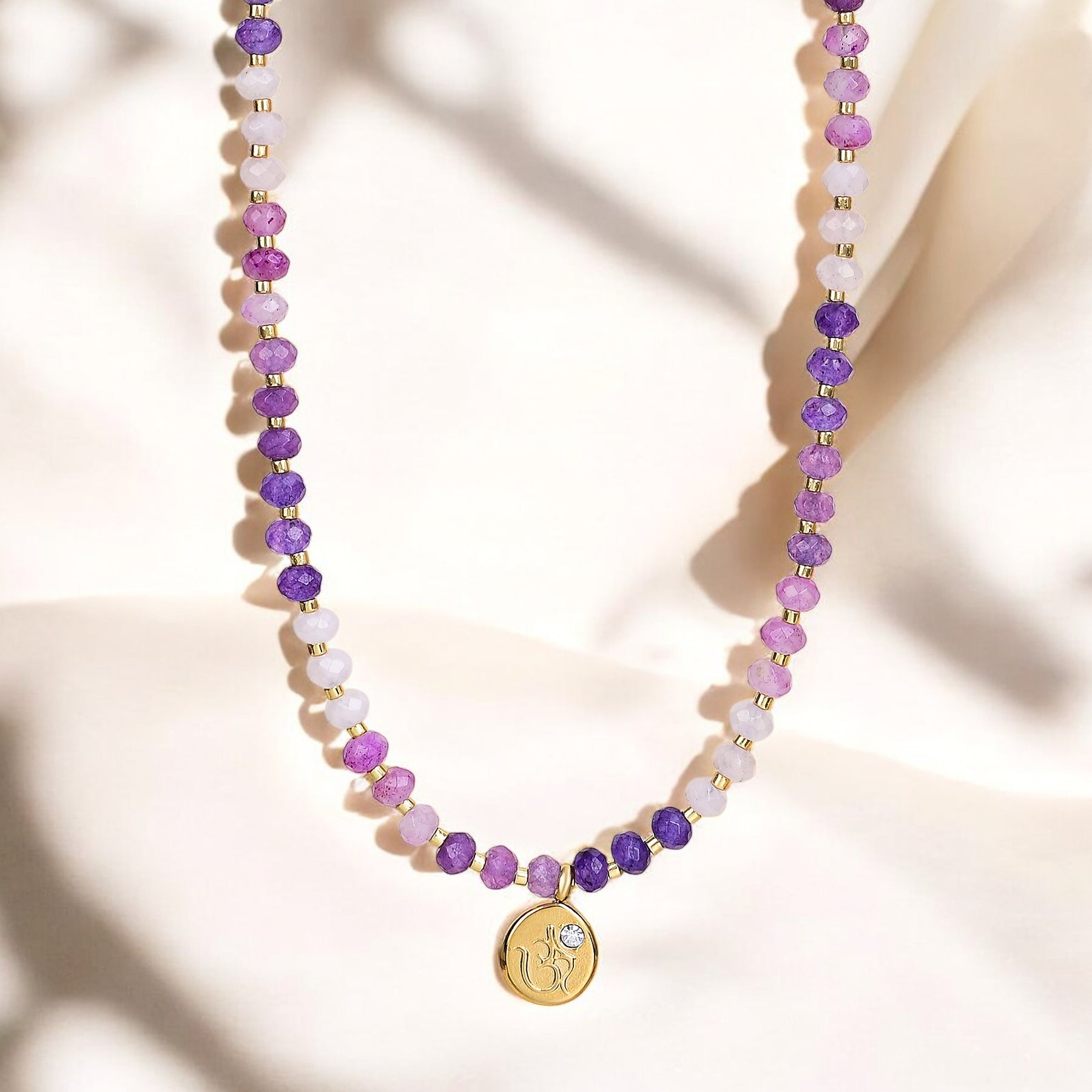 Lavender Bliss Jade Necklace