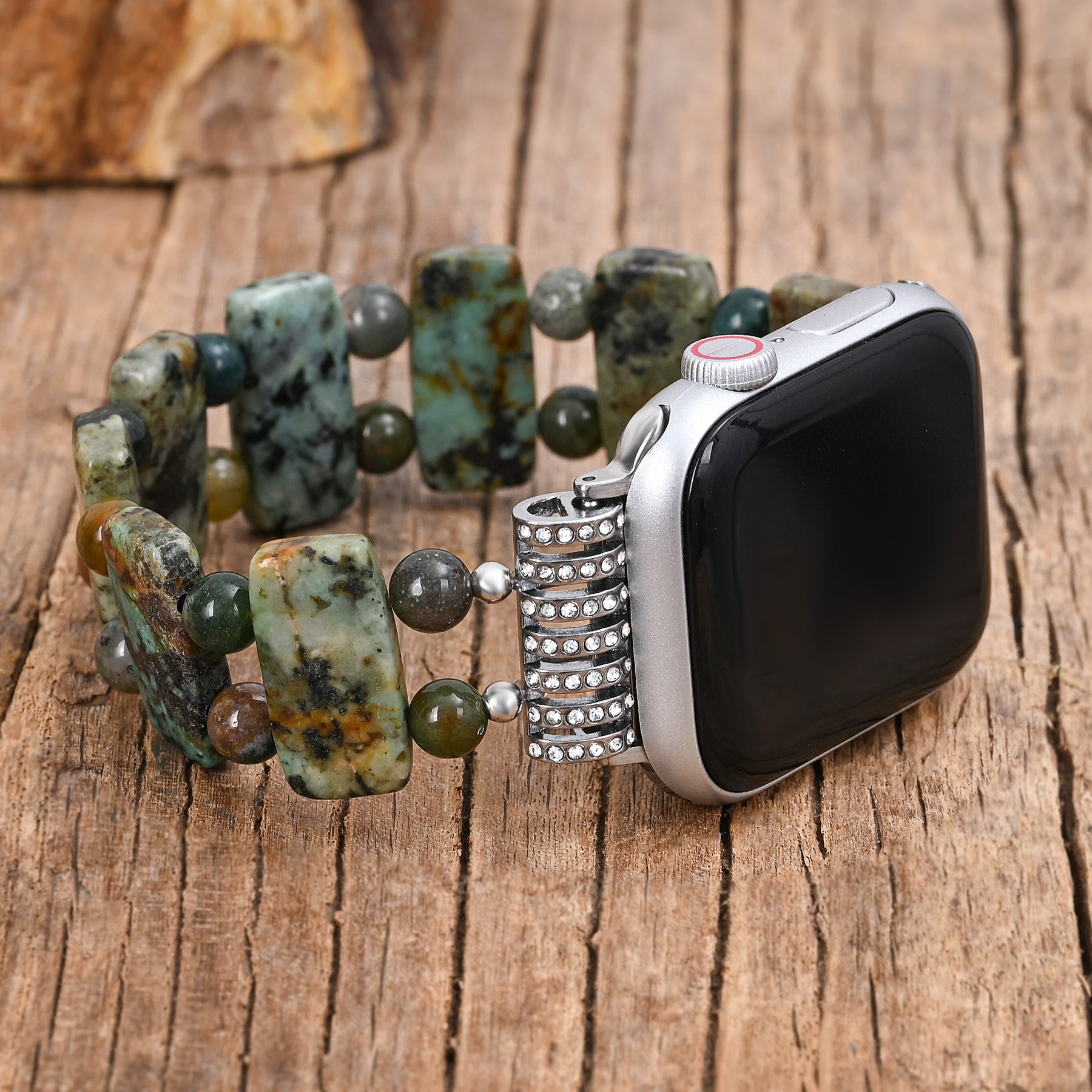 Ancient Forest Stretch Apple Watch Strap