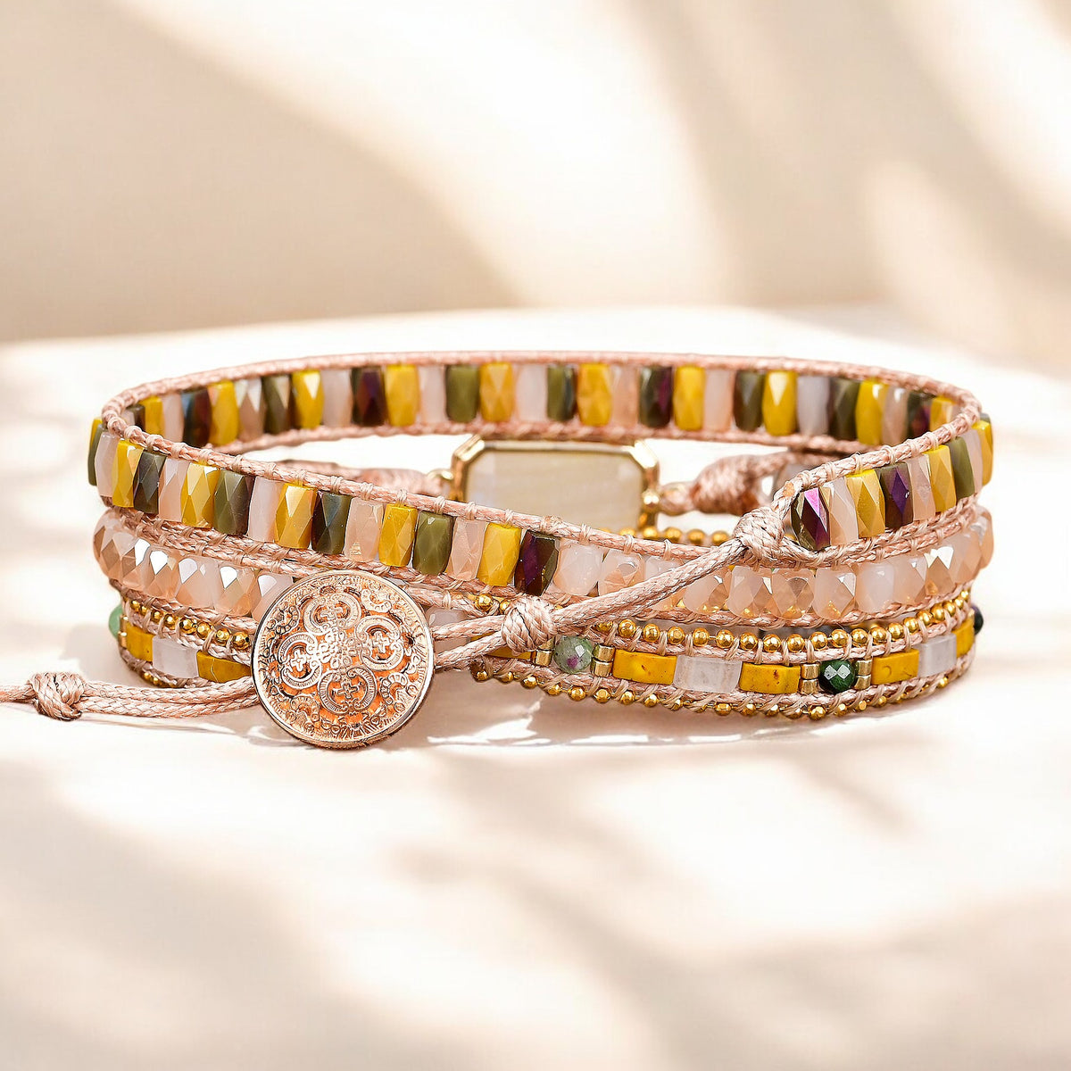 Golden Dawn Wrap Bracelet