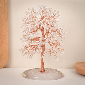 Rock Crystal Quartz Tree of Life