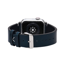 Men’s Dark Brown Leather Apple Watch Strap