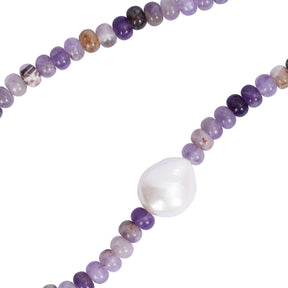 Amethyst Grace Pearl Necklace