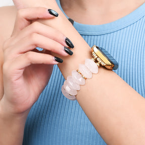 Loving Quartz Stretch Apple Watch Strap