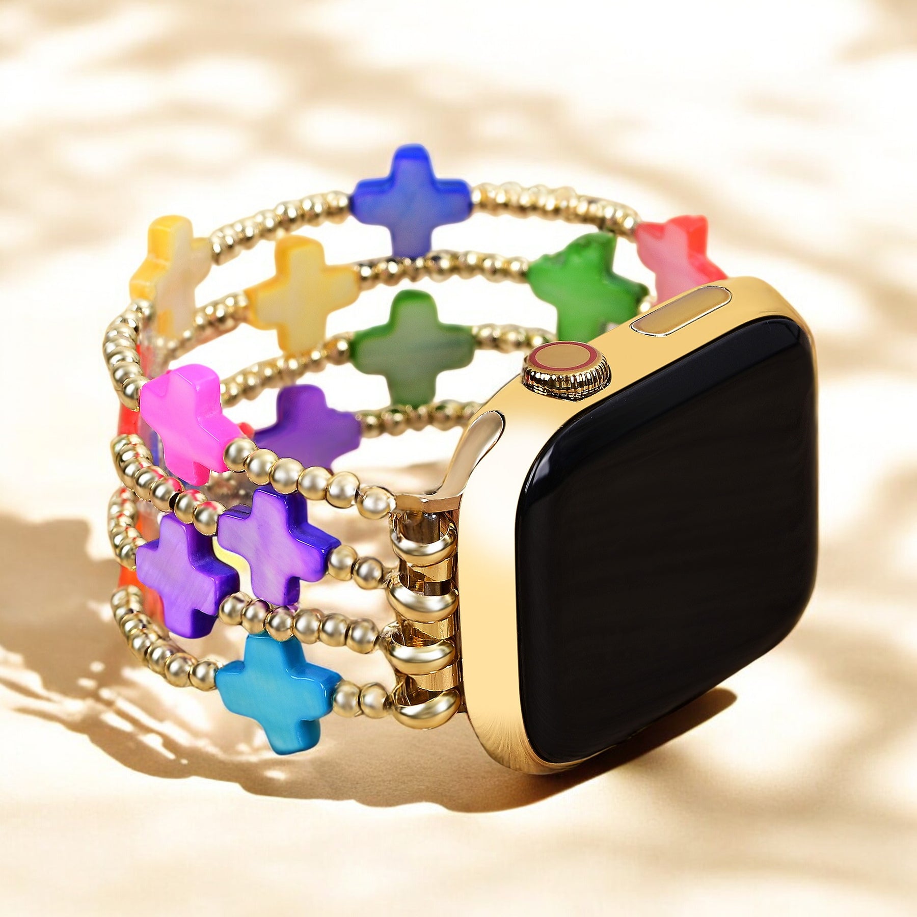 Chakra Cross Stretch Apple Watch Strap