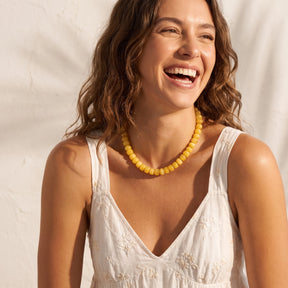Chunky Honey Glow Necklace