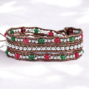 Winter Wonderland Christmas Wrap Bracelet