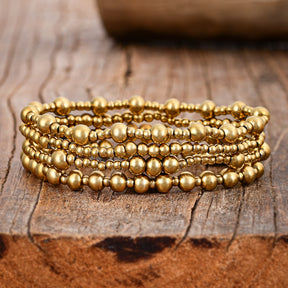 Golden Demure Bracelet Set