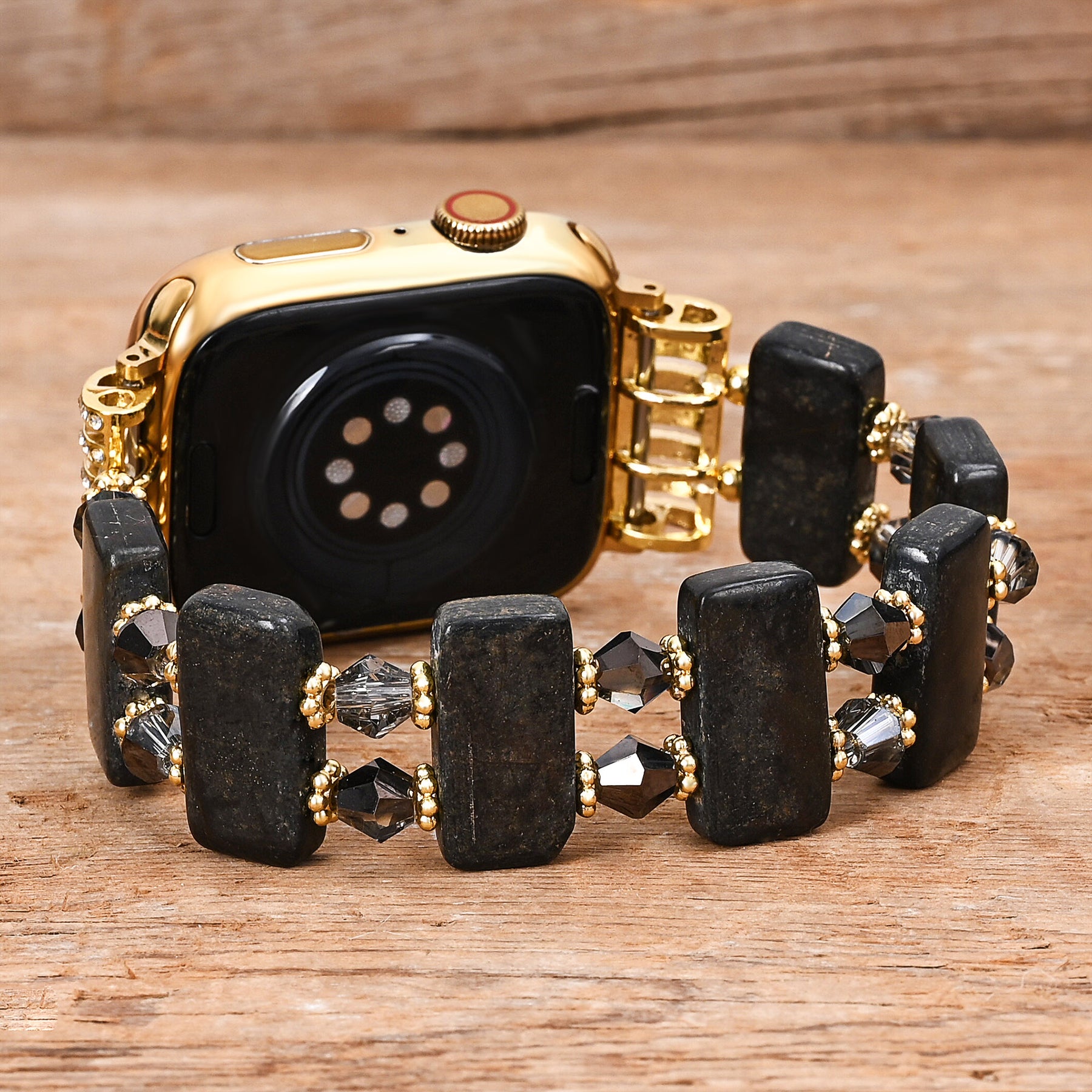 Obsidian Muse Stretch Apple Watch Strap