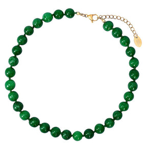 Emerald Spirit Choker Necklace
