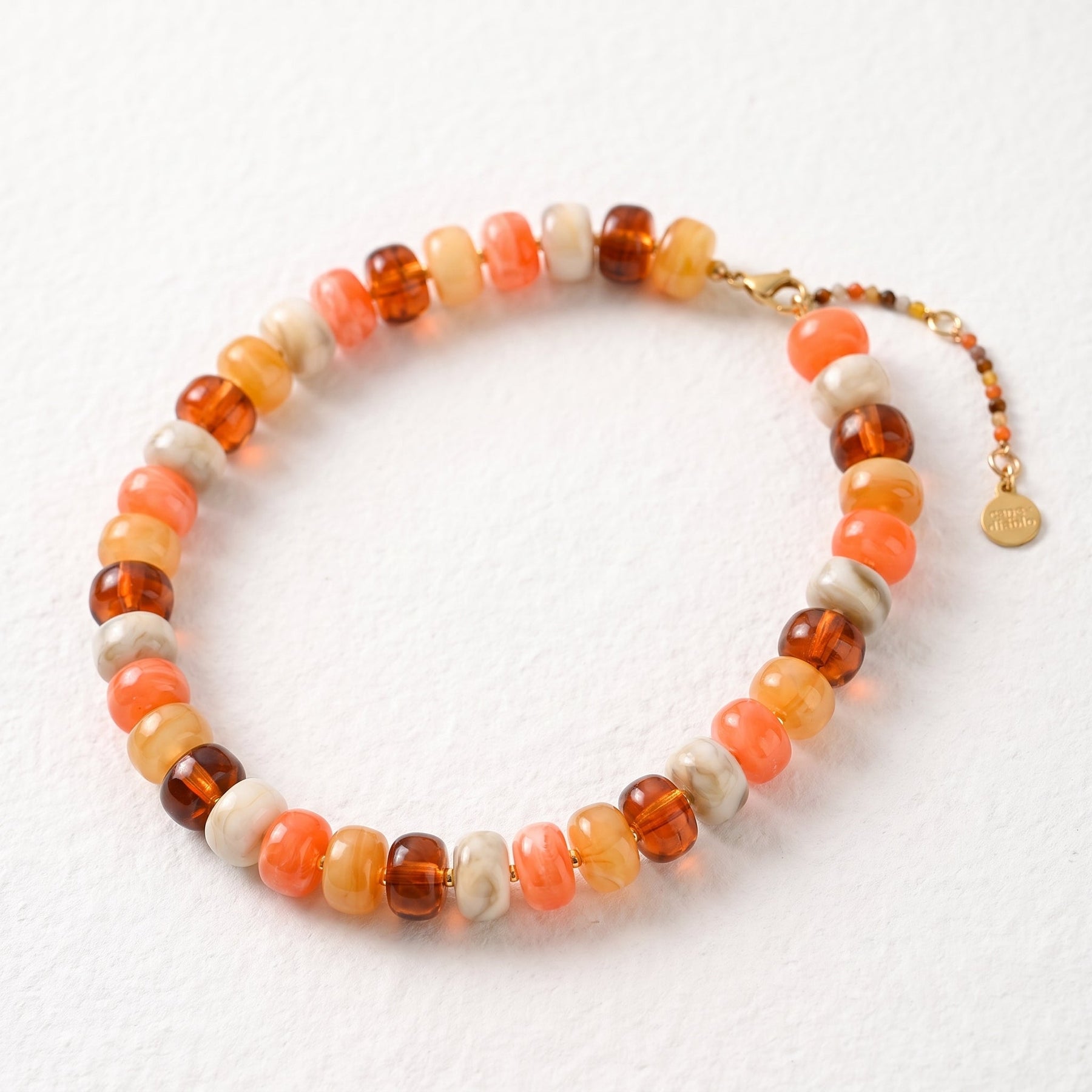 Chunky Sunset Glow Necklace