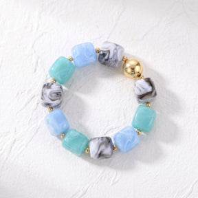 Ocean Mist Mixed Chunky Bracelet