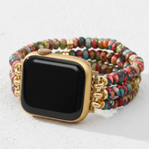 Kaleidoscope Boho Stretch Apple Watch Strap