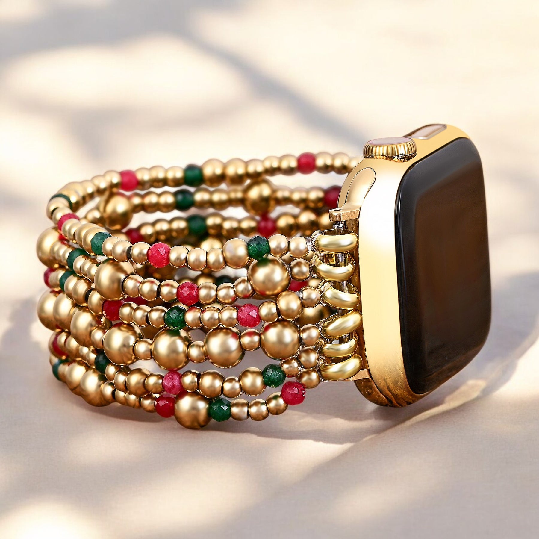 Christmas Gold Magic Apple Watch Strap