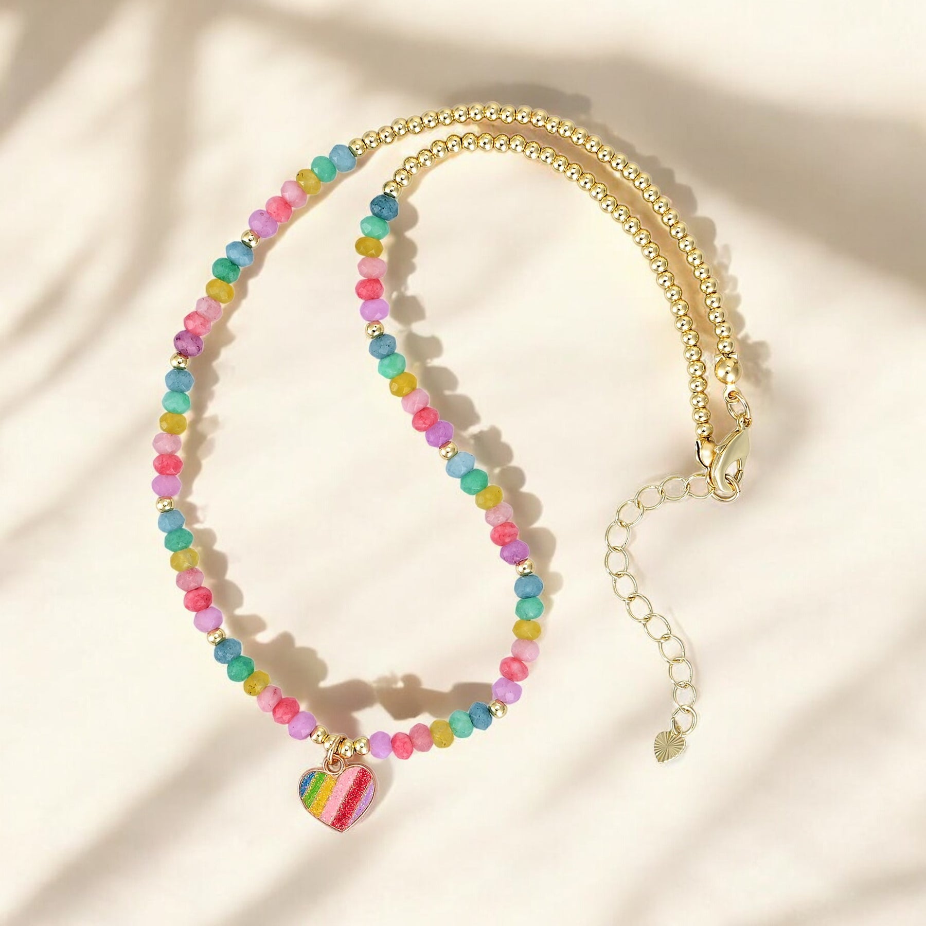 Pastel Heart Necklace