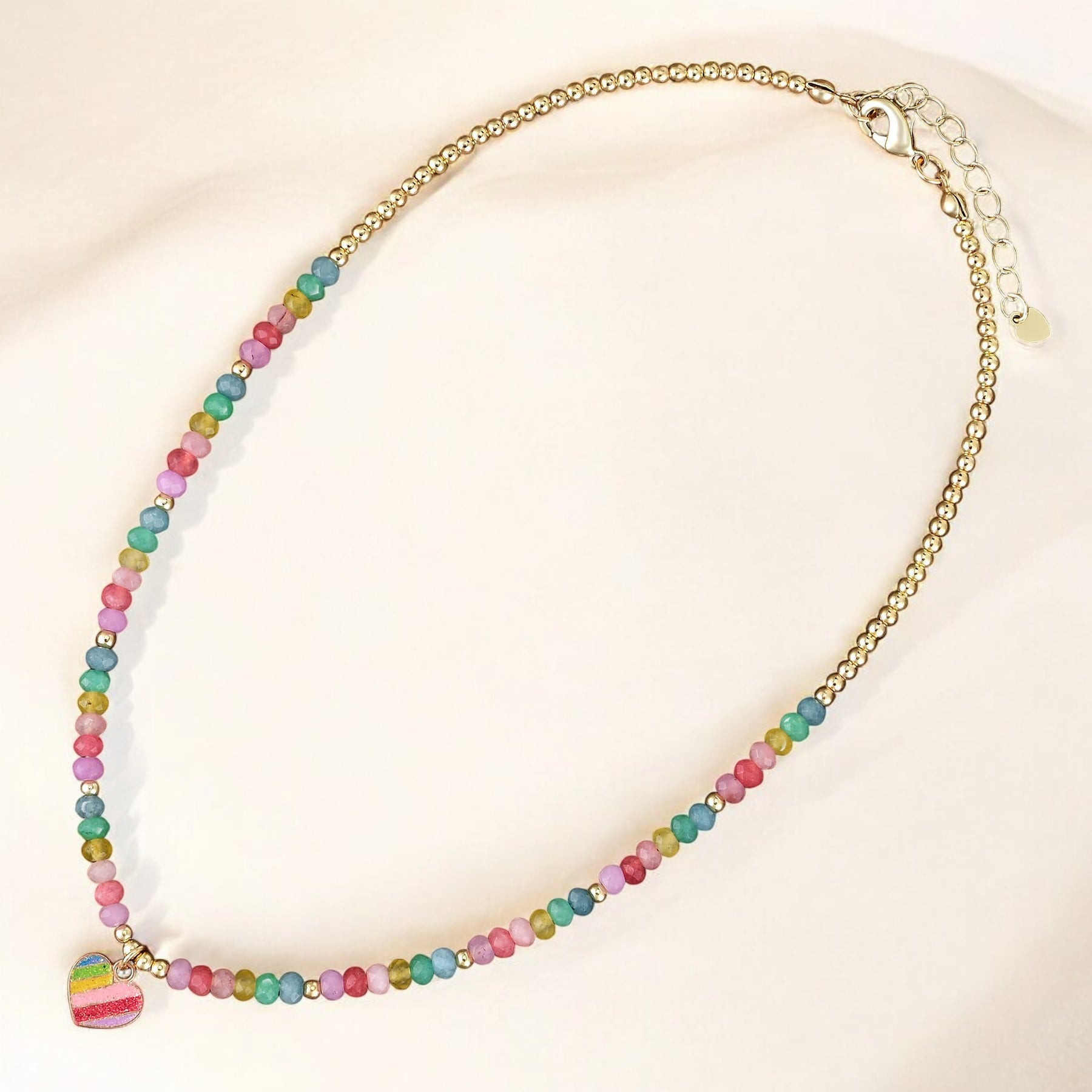Pastel Heart Necklace