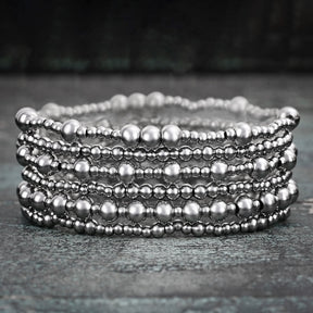 Platinum Demure Bracelet Set