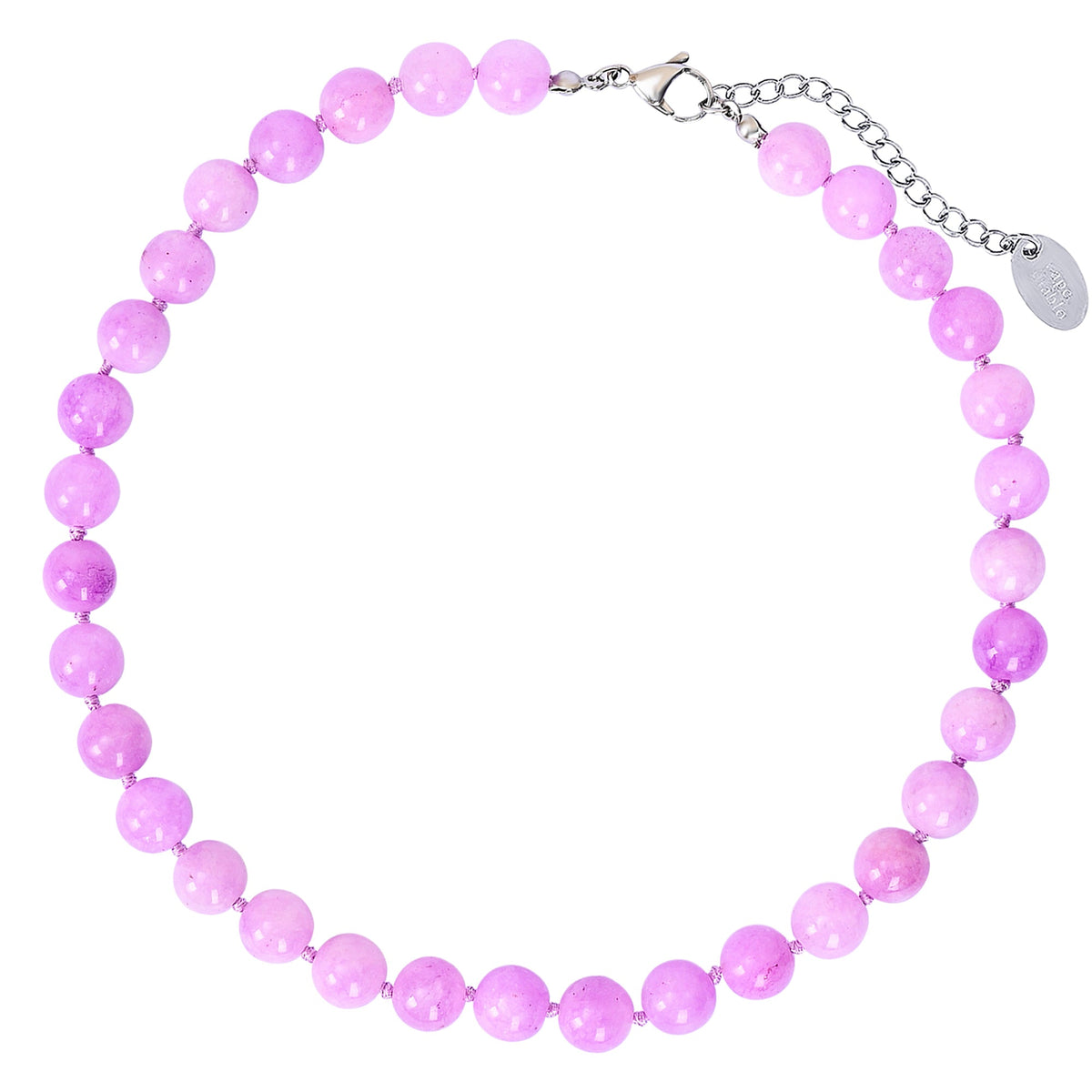 Blissful Lilac Jade Choker Necklace