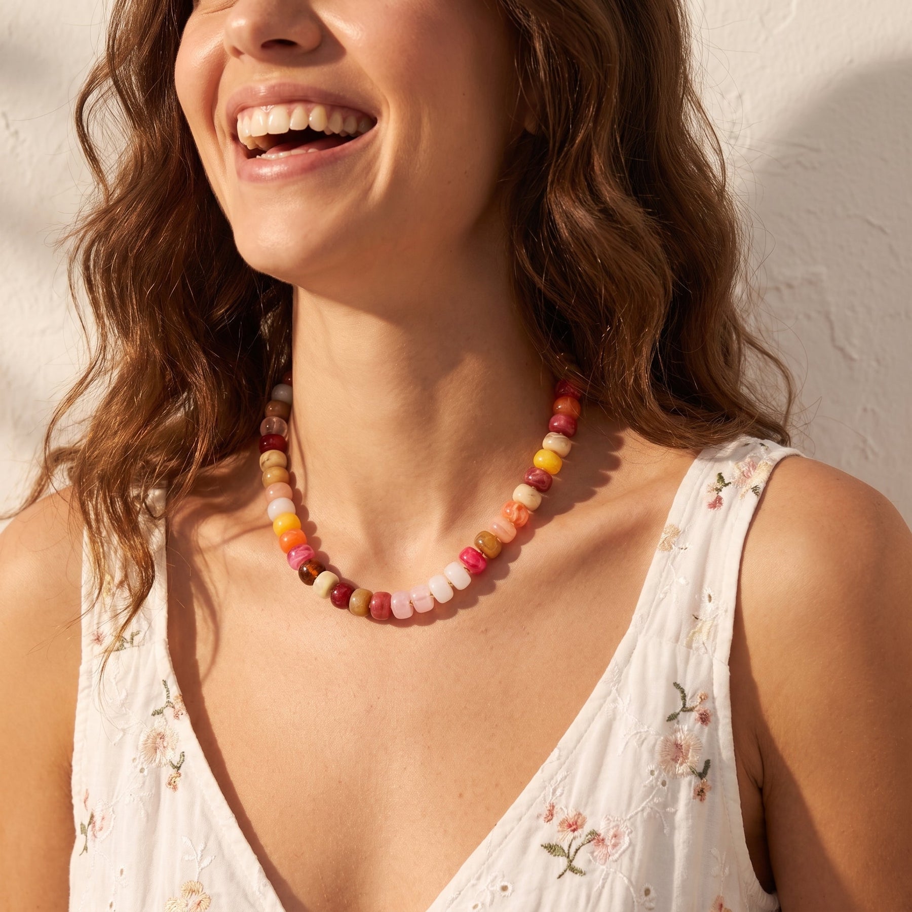 Chunky Autumn Glow Necklace