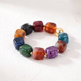 Mystic Rainbow Mixed Chunky Bracelet