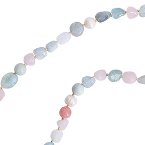 Aqua Rose Serenity Necklace