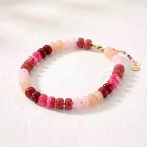 Chunky Rose Berry Necklace