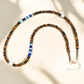 Men's Cobalt Earth Necklace